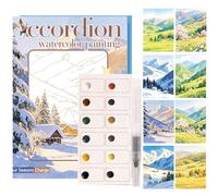 Kit di pittura ad acqua - Pennarelli per disegno pittura - Set artistico per acquerello | Per e adulti - Tempo libero creativo casa scuola diario artistico