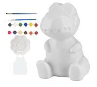 Kit di pittura con luci notturne a forma di gatto: dipingi il tuo kit di lampada, dipingi il tuo kit di lampade per bambini, kit da disegno fatto a mano, luci da tavolo con dinosauri,