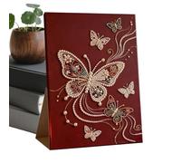 Kit di Pittura con Perle Fai Da Te | Materiale per Artigianato con Perline Lucide,Kit di Materiale per Dipingere e Disegnare - Per Principianti Appassionati Arte da Parete Lavoretti Indoor Progetti Sc