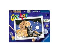 KIT DI PITTURA RAVENSBURGER CreArt per Numeri Cielo Stellato