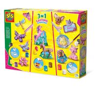 KIT DI PITTURA SES CREATIVE Casting and painting - 3 in 1