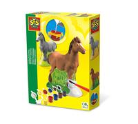 KIT DI PITTURA SES CREATIVE Set di Fusione e Cavallo per Bambini - per Acrilico 24 Colori
