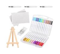 Kit di pittura strutturata in schiuma | Kit artistico di disegno in schiuma per 12 feltri colorati - Set creativo di attività manuali per ragazze, ragazzi e giovani
