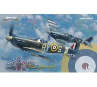 Kit Di Plastica Eduard 2154 - 1:72 SPITFIRE STORY: The Sweeps DUAL COMBO - Nuovo