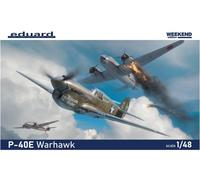 Edualdo 1/48 Weekend Edition P-40E Warhawk Modello in plastica EDU84207 (aereo)