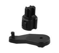 Kit di plastica nero della boccola del perno della porta di miscela della leva dell'ammortizzatore per il golf 1999-2006 per il carro di Jetta 1999-2008 Adatto ai numeri OEM 1h1819125 e 1h0819136 Auto