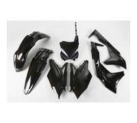 Kit Di Plastica UFO Nera Kawasaki KX250F Per Moto Ricambi Accessori Parti