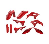 Kit di Plastiche POLISPORT Rojo-Honda Crf 150l per Moto Ricambi Ciclomotore