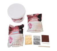 Kit di polvere di fusione, polvere di modelli a stampo a mano fai -da -te 1000G Modellazione e kit di fusione artigianale da clonazione da 400 g per coppie, familiari, bambini o