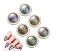 Kit di polvere per unghie cromata, polvere per unghie cromata, per ragazze Mirror Effect Fingernail Pigment | Polvere di pigmento per unghie per fidanzata, moglie, amica, sorella, figlia