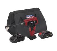 Kit Di Pompa D'Aria Senza Fili Sealey 20V 2Ah Serie SV20 CP20VAPKIT1