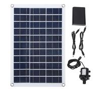 Kit di pompa per acqua solare 12V Efficiente funzionamento continuo a basso rumore a basso ruori senza spazzole a energia solare pompa per la zona per laghetto per il giardino