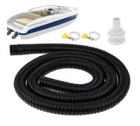 Kit di pompa per bilge barca - tubo della pompa marina, set di installazione 'impianto idraulico | Tambuchi flessibili pesanti per drenaggio 'acqua, di bilge facile, affidabi