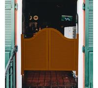 Kit di porte a battente in stile retrò con cerniera aperta a due vie, facile da installare per decorazioni domestiche occidentali e divisorio della cucina