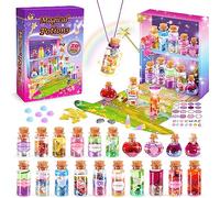 Kit di Pozioni Magiche Bambini 6 7 8 9 10 Anni,20 Pozioni Magia Fai Da Te Lavoretti Creativi Giocattoli Artigianali Giochi per Bambini Regali di Natale e Compleanno Regalo per Bambina