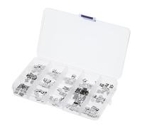 Kit di prese micro USB, confezione da 150 connettori femmina per riparazione di porte, adattatori di ricambio, terminali assortiti per computer e circuiti elettronici fai da te