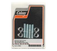 Kit di prigionieri e dadi di scarico 84-24 big twin 86-22 xl sportster 08-12 xr1