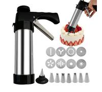 Kit di produzione churros, macchina churros cava multifunzionale,Macchina Churro igienica e robusta | Churros Machine con 8 ugelli di laminazione, di laminazione per fami