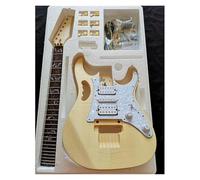 Kit Di Produzione Per Chitarra Elettrica Double Rocker Tiger Maple Basswood Corpo In Legno Massello(A018)