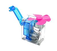 Kit di progetti scientifici Modello di ventilatore del generatore manuale per l'insegnamento dei concetti energetici Abilità ingegneristiche Kit di progetto scientifico a manovella a mano