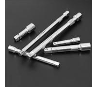 Kit di prolunga a cricchetto in tre pezzi per prese da 1/4 3/8 1/2 con design oscillante offset e fissaggio sicuro della presa (B)