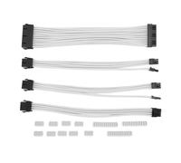 Kit di prolunga per cavo di alimentazione con design precurvato, design del cavo senza termorestringente con guaina protettiva flessibile,