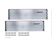 Milescraft 1408 Guide - Estensioni per binario da 1409 per guida sega a binario Milescraft 1409, estensione della portata fino a oltre 2,5 m, struttura interamente in alluminio, include 4 connettori