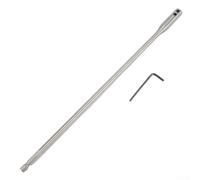 Kit di prolunga per punte da trapano, 2 pezzi, 150 mm e 300 mm, estensore con codolo esagonale con chiave per utensili elettrici (300 mm)