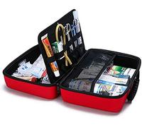 Kit Di Pronto Soccorso Impermeabile Oxford Cloth Portable First Aid Box Confezione Di Medicina ad Alta Capacità per Casa, Posto Di Lavoro, Auto, Viaggi, HUANGHAIQIU
