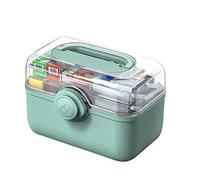 kit di pronto soccorso， Kit di pronto soccorso Scatola dei medicinali for la casa Kit di pronto soccorso Medicina portatile Armadietto dei medicinali di grandi dimensioni Scatola di immagazzinaggio Ar