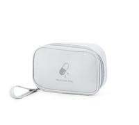 Kit Di Pronto Soccorso Portatile,Kit Di Emergenza Sanitaria For La Casa,Con Organizer For Farmaci Di Grande Capacità,Adatto For Auto,Casa E Campeggio(Gray,6.7x4.3x2.4in)
