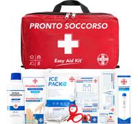 Kit Di Pronto Soccorso Professionale Con Termometro E Disinfettante, Casa, Auto