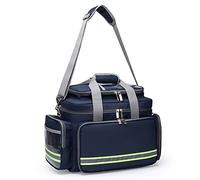 Kit di pronto soccorso Scomparti multipli Borsa da trauma leggera per soccorritore di emergenza - Ideale per la casa, l'esterno, l'ufficio, l'auto, i viaggi, il campeggio, l'escursionismo, la nautic