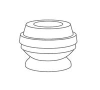 Kit di protezione dalla polvere, ammortizzatore KYB 910222