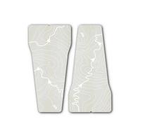 Kit di protezione del manubrio All Mountain Style Tracks Gris