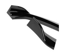 Kit di protezione for paraurti anteriore, splitter, diffusore, spoiler, adatto for AUDI A3 8V S-Line S3 versione standard 2014-2020(E Gloss Black)