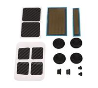 Kit di Protezione per Console di Gioco, Tappi Antipolvere di Tipo C Kit di Protezione per Console Portatile Adesivi per Touchpad Cover per Joystick in Silicone per Console di Gioco