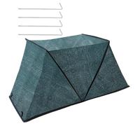 Kit di protezione per piante da giardino, 55% tessuto ombreggiante a rete + rete di copertura ultra fine, resistente ai raggi UV, tenda resistente alle intemperie per ortaggi, fiori, piantine, aiuole