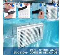 Kit di protezione per skimmer da piscina, accessori pratici e separatori per