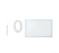 Kit di protezione per skimmer per piscina con pannello in rete e corda elastica per ridurre al minimo l'ingresso di detriti, proteggere pompe e filtri per piscina per una maggiore efficienza operativa