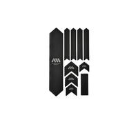 Kit di protezione per telaio all mountain style xl 10 pezzi nero