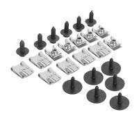 Kit di protezione sottoscocca del motore, viti per sottoscocca, accessori, protezione della trasmissione del motore, Under Engine Cover Floor Clips Screws Kits, per Mercedes Classe C W204 W203 S204
