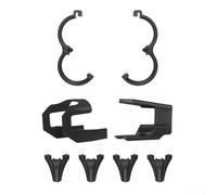 Kit di protezioni per eliche DJI NEk2 PC con anelli anti-collisione e copertura completa dell'elica copertura di protezione per la sicurezza di volo compatta in luminoso (nero)