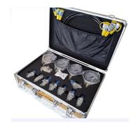 Kit di prova della pressione idraulica escavatore con manometro portatile e accoppiamento del punto, vuoto strumento misurazione per principianti uso fai da te