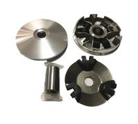 Kit di puleggia di trasmissione della frizione del gruppo variatore compatibile con il motore dello scooter JOG90 90CC con rulli di peso, foro 'asse della puleggia di trasmissione da 16 mm