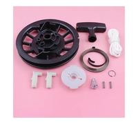 Kit di puleggia, molla, maniglia, impugnatura, corda, nottolino, adatto for motore di tosaerba GX120, GX160, GX200, ricambio.