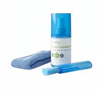 Kit di Pulizia 200ml per Schermo / Quaderno con Panno in Microfibra e Spazzola