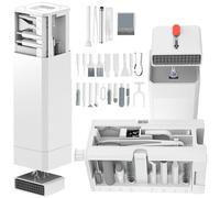 Kit di pulizia 32 in 1 per cellulare, con pulitore per porte e cavi, penna stilo, strumento SIM, spazzola per altoparlanti, per iPhone, Samsung, AirPods, MacBook, laptop, tastiera, iPad, obiettivo