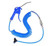 Kit di pulizia cabina per camion. Pistola per soffiaggio ad aria con tubo elastico da 4 metri, pulizia pistola ad aria compressa, pistola a polvere soffiata