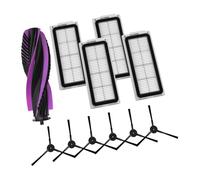 Kit di pulizia con spazzola principale a rullo, 6 spazzole laterali, 4 filtri, parti di ricambio for aspirapolvere JONR for P20 PRO T5 PRO